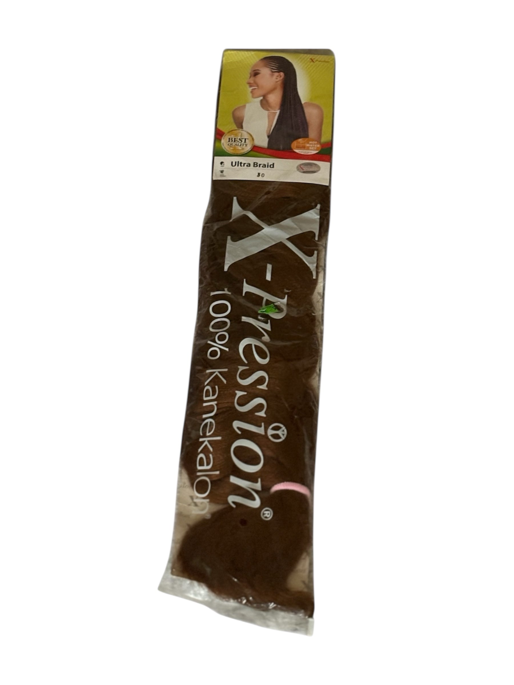 X-Pression 4 PACK Ultra Braid Kanekalon Hair - Color #30